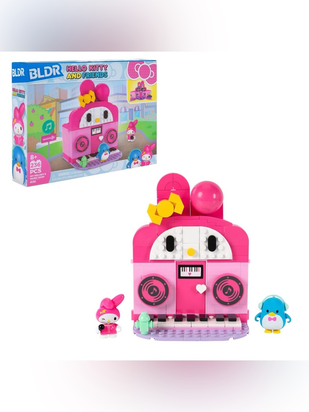 BLDR Hello Kitty and Friends My Melody’s Music Shop